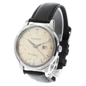IWC SCHAFFHAUSEN In junior cal.8531 date Silver Dial Automatic Men's_899631